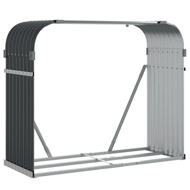 Houtopslag Gegalvaniseerd | OP=OP | Haardhout Droog!, Tuin en Terras, Brandhout, Blokken, Overige houtsoorten, Verzenden