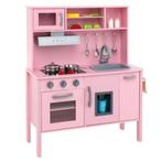 2dekans | Kinderkeuken speelset met Magnetron - Hout - 72 x, Kinderen en Baby's, Speelgoed | Overig, Ophalen of Verzenden, Nieuw