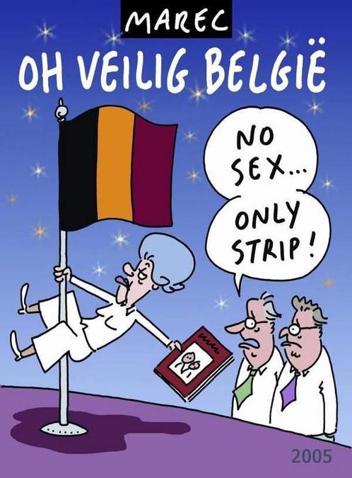 Oh veilig België 9789056176662 Marec, Boeken, Stripverhalen, Zo goed als nieuw, Verzenden