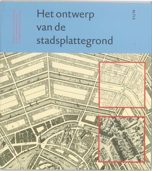 Het ontwerp van de stadsplattegrond / De kern van de, Boeken, Kunst en Cultuur | Architectuur, Zo goed als nieuw, Verzenden