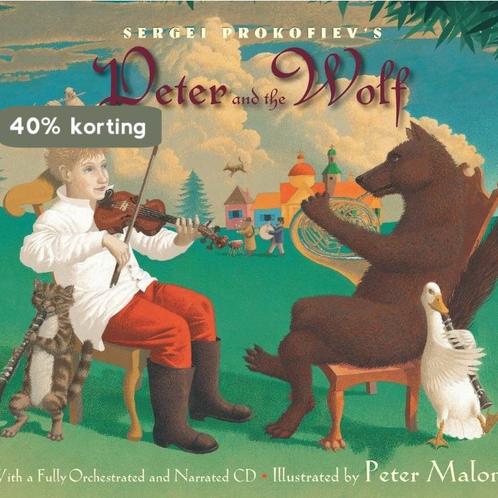 Sergei Prokofiev Peter And Wolf 9780375824302, Boeken, Overige Boeken, Gelezen, Verzenden