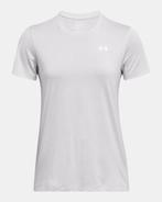 Under Armour Tech Ssc- Twist-Gry - Maat SM, Kleding | Dames, Maat 38/40 (M), Nieuw, Ophalen of Verzenden, Korte mouw