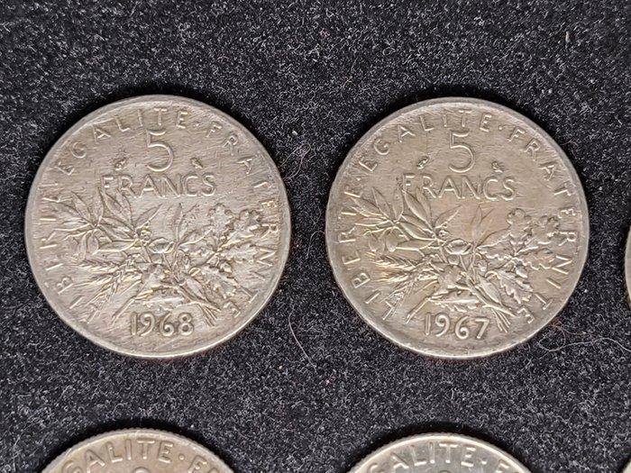 Frankrijk. Collection of coins (Zonder minimumprijs), Postzegels en Munten, Munten | Europa | Niet-Euromunten