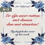 Er zijn meer ratten met dassen dan met staarten!, Verzenden, Gelezen, Jan Dijkgraaf