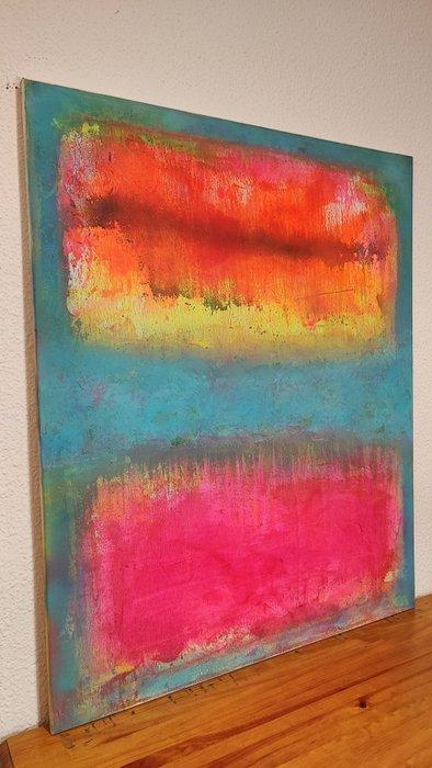 Ricardo Antonio Roselló Saus (XX) - Focused - XL, Antiquités & Art, Art | Peinture | Moderne