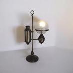 Lamp - Quinquet - Messing, Koper, Glas, Antiek en Kunst