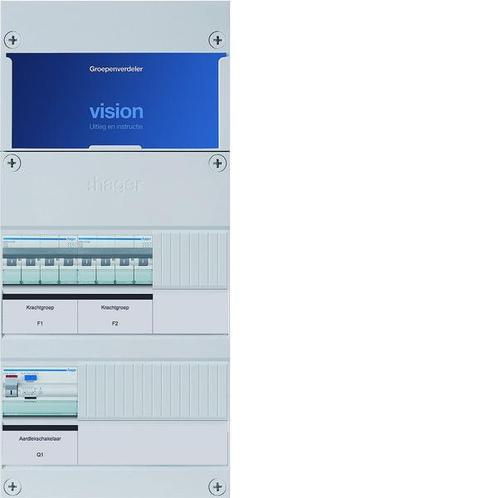 Hager VISION Installatiekast - VKG000U-KK, Doe-het-zelf en Bouw, Elektriciteit en Kabels, Verzenden