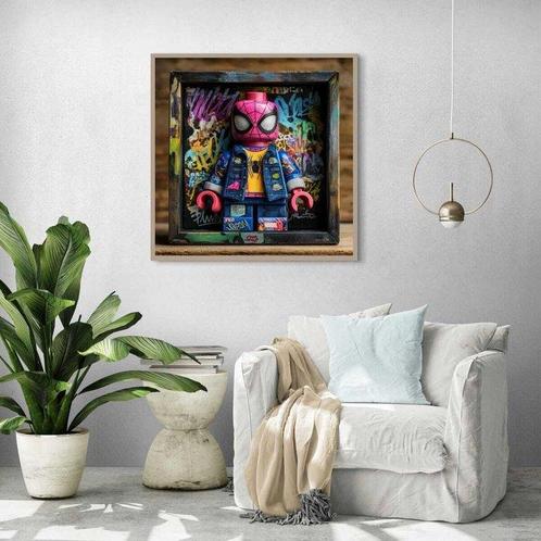 Urban3DArt (1971) - Spider-Man Street Art Limited Edition, Antiek en Kunst, Kunst | Schilderijen | Modern