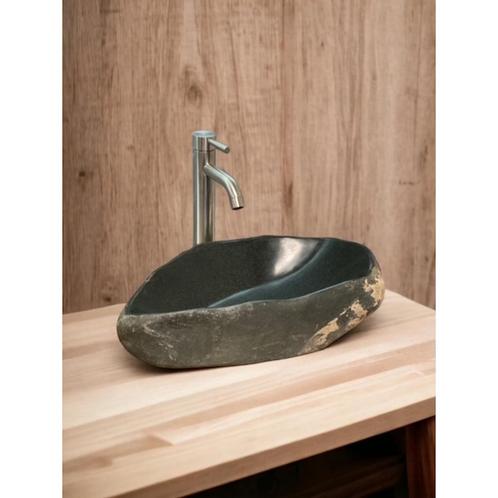 Waskom Casajoy Kenzo 50cm Riviersteen, Doe-het-zelf en Bouw, Sanitair, Overige typen, Nieuw, Ophalen of Verzenden
