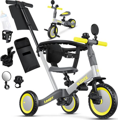 Loopfiets 6in1 - unisex - 1 tot 5 jaar - driewieler - tot, Kinderen en Baby's, Speelgoed | Buiten | Voertuigen en Loopfietsen