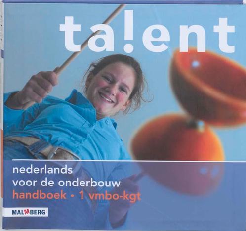 Talent 1vmbo-kgt handboek 9789034543400, Livres, Livres scolaires, Envoi