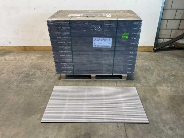 Veiling - 107m² HDM akoestische wandpanelen Betongrijs 138,, Doe-het-zelf en Bouw, Platen en Panelen