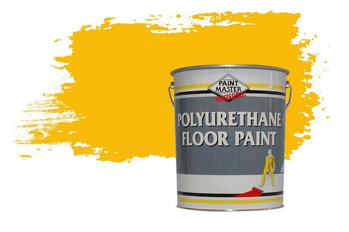 Paintmaster PU Betonverf RAL 1023 | Verkeersgeel 2.5L, Doe-het-zelf en Bouw, Verf, Beits en Lak, Nieuw, Verzenden