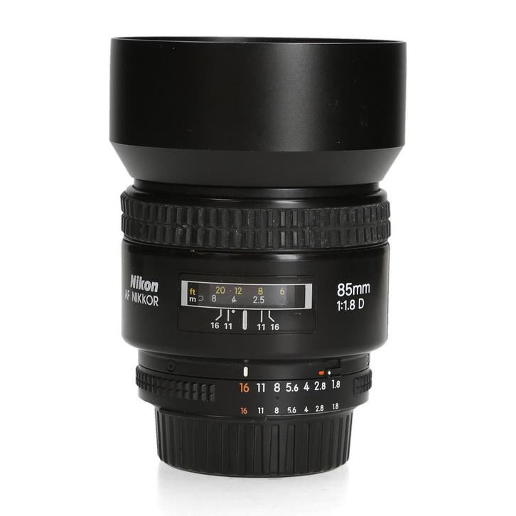 Nikon AF Nikkor 85mm 1.8D, TV, Hi-fi & Vidéo, Photo | Lentilles & Objectifs, Enlèvement ou Envoi