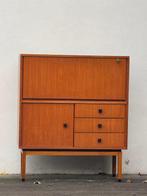 Kast - Hout - Vintage wand/secretaire, Antiek en Kunst