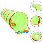 vidaXL Kinderspeeltunnel met 250 ballen 175 cm polyester, Kinderen en Baby's, Verzenden, Nieuw