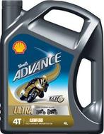 Shell Advance 4T Ultra 15W50 4 Liter, Ophalen of Verzenden