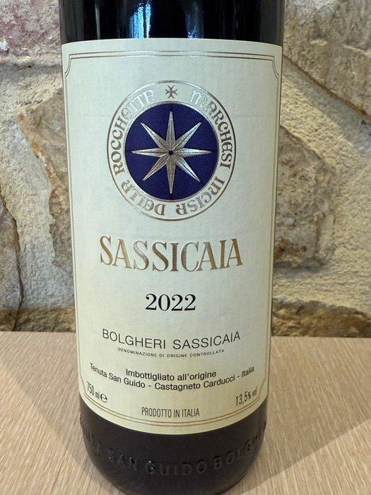 2022 Tenuta San Guido, Sassicaia - Super Tuscans - 1 Fles, Verzamelen, Wijnen