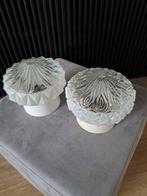 Vintage retro plafonniers - Plafondlamp (2) - Kristal