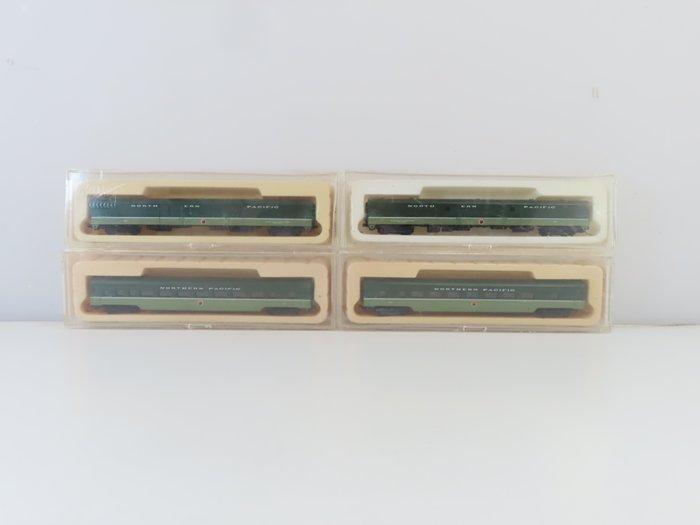 Con-Cor N - 04002M - Modeltrein goederenwagon (4) - 2x, Hobby en Vrije tijd, Modeltreinen | N-Spoor