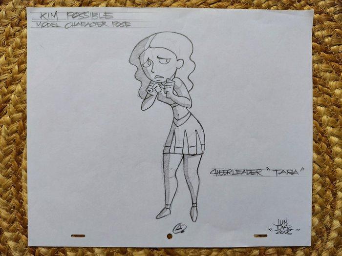 Kim possible Hope - A. Juan Diaz - 1 Original drawing -, Cd's en Dvd's, Dvd's | Tekenfilms en Animatie