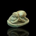 Replica van het oude Egypte Amulet Scarab Beetle (Zonder