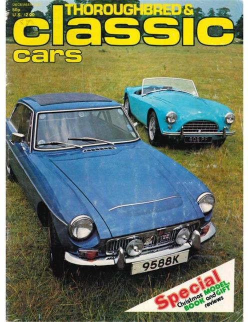 1977 THOROUGHBRED & CLASSIC CARS 03 ENGELS, Livres, Autos | Brochures & Magazines