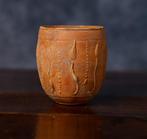 Romain antique Barbotine céramique - 8 cm