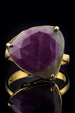 Zoisiet - Zilver - Ring - Gedurfde uitspraak