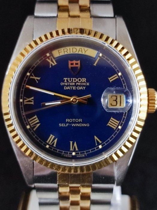 Tudor - Blue Day Date - Zonder minimumprijs - 76213 - Heren, Handtassen en Accessoires, Horloges | Antiek
