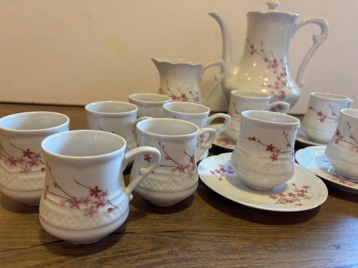 Berry Haute création lourioux - Koffieservies voor 12 (20) -, Antiek en Kunst, Antiek | Meubels | Tafels