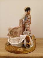 Sampson and Samuel - English Victorian - flower pot depinct