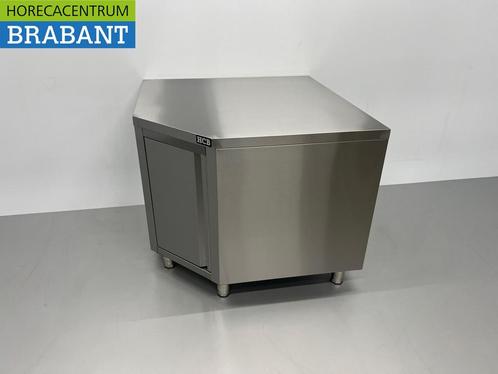 HCB RVS Werkkast Premium-line Hoekkast Kast klap 100 x 100, Zakelijke goederen, Horeca | Meubilair en Inrichting, Ophalen of Verzenden