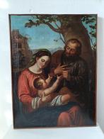 Italiaanse school (XVIII) - Sacra Famiglia - Madonna col