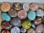 Big Lot HQ palm stones, different minerals 7,3 - 4,2 cm, Verzamelen, Mineralen en Fossielen
