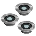 Buitenverlichting zonne-energie Set 3 stuks Puck Solar, Tuin en Terras, Nieuw, Verzenden