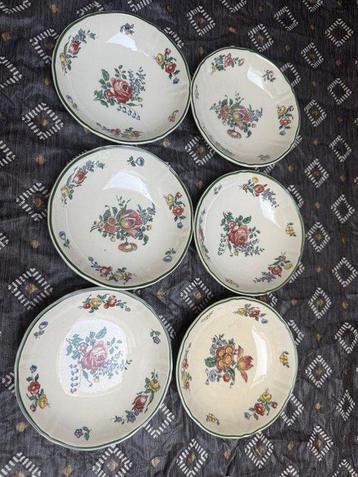 Villeroy & Boch - Plat (6) - Alt Strassburg Mettlach -, Antiek en Kunst