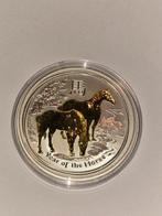 Australië. 1 Dollar 2014  Lunar  Année du cheval  (Zonder, Postzegels en Munten