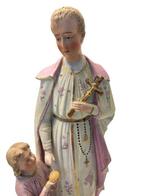 Beeldje - Heilige Gerardus Majella - 32 cm - Biscuit