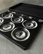 Val Saint Lambert - TYCAALAK givré - Onderzetter (6) - De 12, Antiek en Kunst