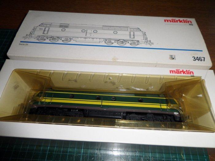 Märklin H0 - 3467 - Diesellocomotief (1) - Série 55 no 5504, Hobby en Vrije tijd, Modeltreinen | H0