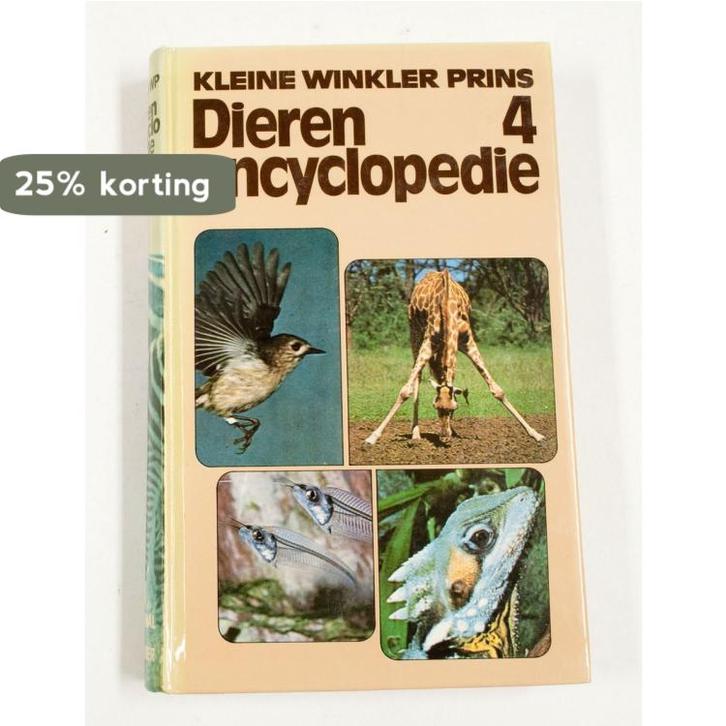 Kleine Winkler Prins dierenencyclopedie 4 / Kleine Winkler, Boeken, Overige Boeken, Gelezen, Verzenden