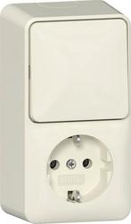 Combiné De Prise De Commutation De Montage Sur Surface, Bricolage & Construction, Verzenden