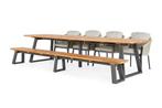 Suns Avero eetset camel sand met Tomar tafel |, Tuin en Terras, Nieuw