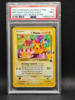 Pokémon - 1 Graded card - Birthday Pikachu 24 Foil - PSA 9, Nieuw