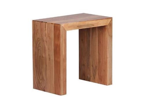 Wohnling bijzettafel MUMBAI hout, Huis en Inrichting, Woonaccessoires | Overige, Nieuw, Verzenden