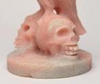Peruaanse Roze Opal Kroon op schedels - Memento Mori- 174 g, Antiek en Kunst