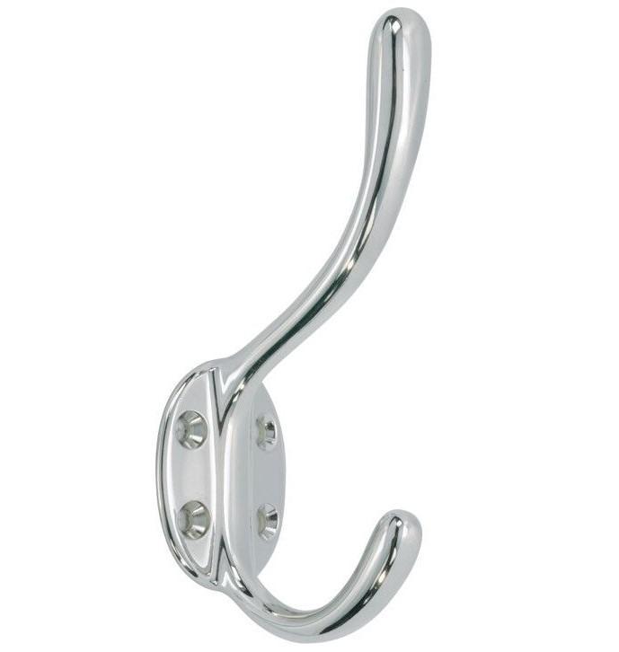 Hoedhaak Bern glans chroom, Huis en Inrichting, Woonaccessoires | Kapstokken, Nieuw, Overige materialen