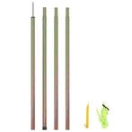 vidaXL Zonneschermpaal 250 cm gegalvaniseerd staal, Caravans en Kamperen, Verzenden, Nieuw