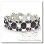 Corsage Polscorsage-armband Jelly Bean Black Corsage Polscor